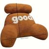 Used Cushion Pillow GOOD Letter Plush Throw Pillow Living Room Bedside Bed Sofa Dining Room Office School Nap Rest Cozy Backrest Cushion Stylish Cute
