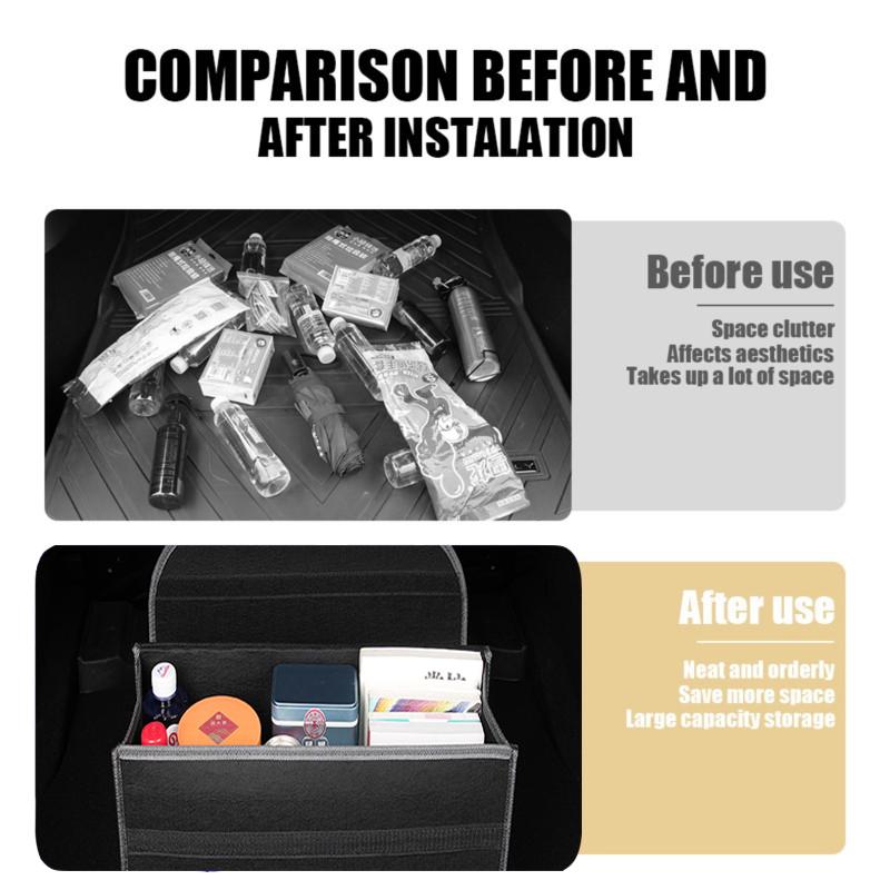 Car Trunk Organizer Box Large Capacity Folding Storage Bag For Lexus LS LC RZ IS350 ES300 GS350 CT200h GX460 LX570 RX500h NX300
