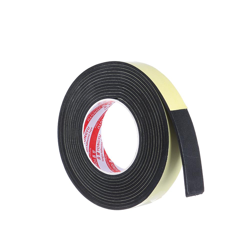 Window Door Weather Stripping Rubber Strip Tape Seal Strip Single Sided Adhesive Foam Sponge