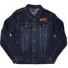 Unisex Adult About To Rock Back Print Denim Jacket