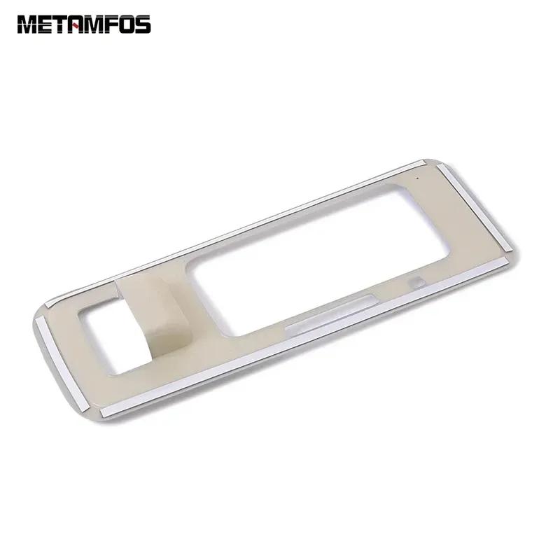 Pour Ford Kuga Escape 2017 2018 Cache-panneau de boîte de vitesses de console centrale mat Support de porte-gobelet Accessoires intérieurs