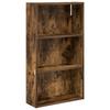 Bathroom Wall Cabinet Smoked Oak 40 X 14 X 70 Cm