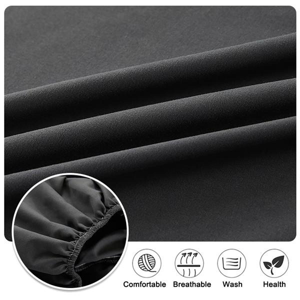 3PCS Bedding Set Sheet With 2 Pillowcases Cotton Bed Fitted Sheet Elastic Bands Adjustable Mattress Covers Bedcloth