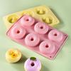 Siliconen Donut Schimmel Bakpan DIY Donuts Mold Maker non-stick Siliconen Cakevorm voor Donuts Bagels Gebak Bakken gereedschap
