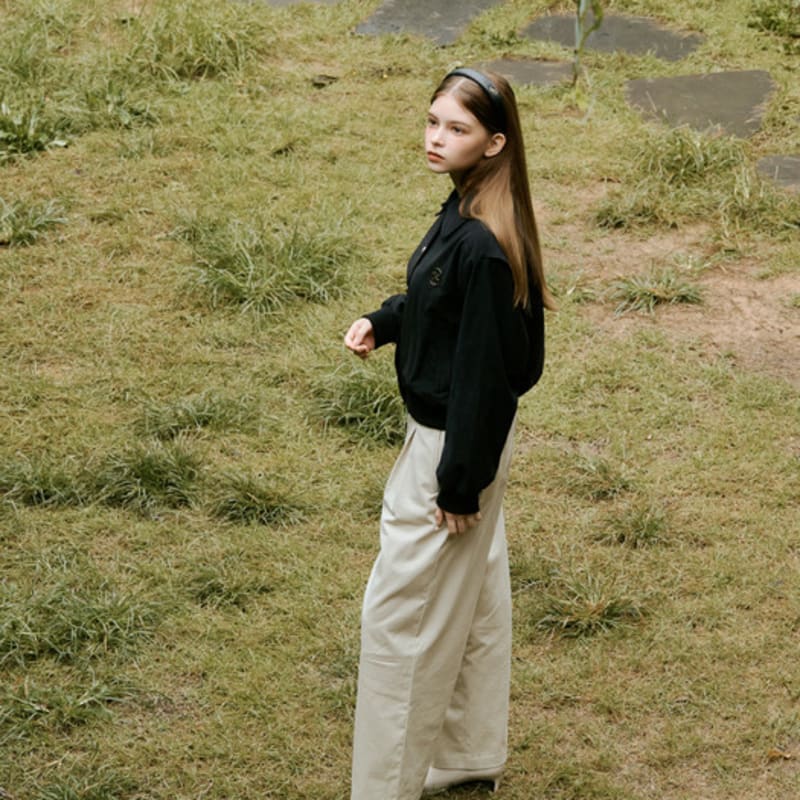 ANOETIC VOLUME LEATHER HAIRBAND_BLACK