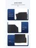 Durable Black Nylon Car Floor Mats for Hongqi HS5 (2019-2022)