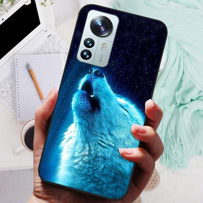 Xiaomi 12 Pro tok Puha TPU Szilikon Telefon Tokok Xiaomi 12X 12 X 12Pro 5G Tokhoz Bumper Ütésálló Coque Xiaomi12 Tok