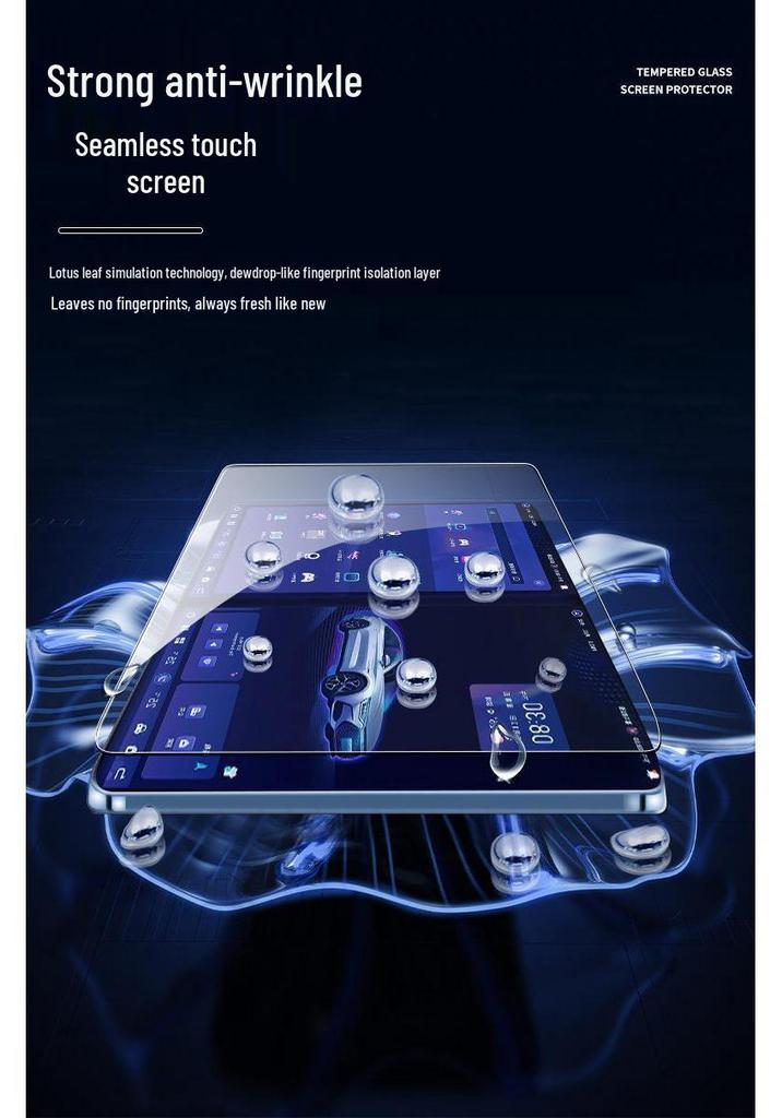 Xiaopeng X9 Tempered Film for 26 Models - Screen & Navigation Display Interior Mod