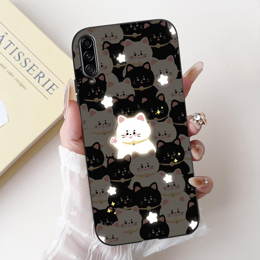 For Samsung Galaxy A09 5G Case SM-A908B Cover Cartoon Painted Soft Silicone Shells for Samsung A50 A50s A30 A30s A20 Phone Funda