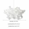Natural Light Paper Lampshade Paper-based Simple Lampshade Art DIY Cloud Lampshade  Wedding Hall