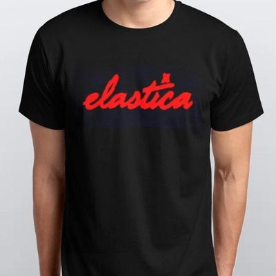 ELASTICA T-SHIRT Sizes S M L XL XXL Colours Black, White