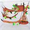 Guinea Pig Squirrel Jungle Cage Nest Accessories Small Animal Hamster Hammock Hanging Warm Bed