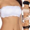Fashionabla kvinnor BH Enfärgad Sexig Hollow Lace Underkläder Axelbandslösa Osynlig Anti-glare BH