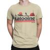 Planet Sky Tatooines Koszulka Męska 100% Bawełna Koszulki Nowości Okrągły Dekolt T-shirt Krótki Rękaw Ubrania Grafika