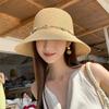 Straw Hat With Wide Brim For Sun Protection And Breathability Perfect For Summer And Vacation