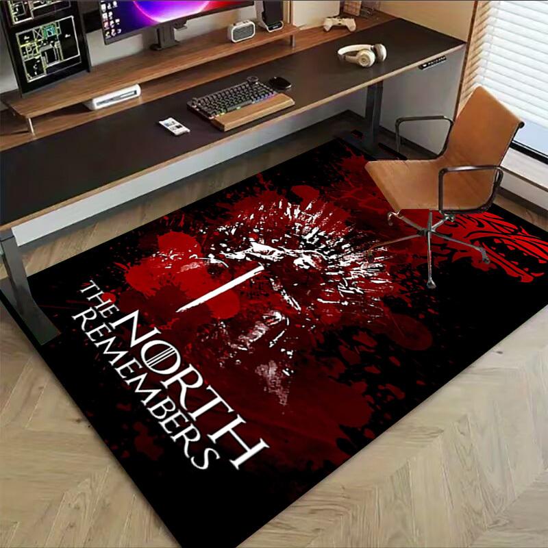 1pc The North Remembers Carpet, Office Rug Outdoor Mat Home Decor Area Carpet Festival