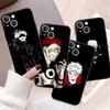 Jujutsu Kaisen Case For Apple Iphone 11 13 14 12 Pro Max 7 8 Xr X 6 5 5s Se 2022 13promax Black Silicone Phone Funda