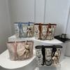 High-value Commuting Large Capacity Bag New Fashionable Letter Printed Shoulder Bag Fashionable Student Tote Bag