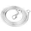 Vielseitige Schlangenknochenkette Runder Choker Halskette Schmuck