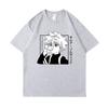 Killua Zoldyck Grafisk Trykk T-skjorte Unisex Sommer Casual Rund Hals Kortermet Streetwear Mote Anime T-skjorte