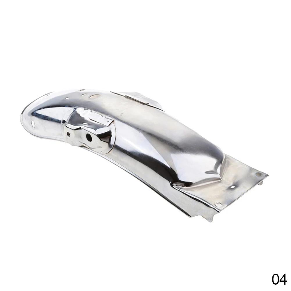 Universal Motorsykkel Forhjul Skjerm Retro Svart \Chrome Dekkposisjon Skvettskjerm Splash Guard For Honda CG125 GN125 Cafe Racer