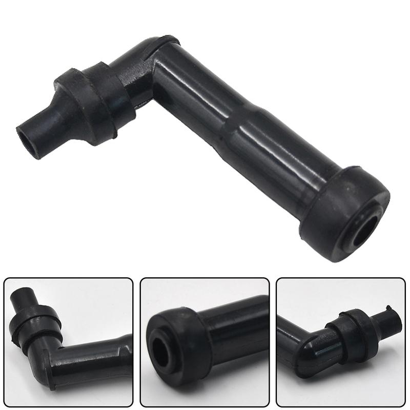 1-5PCS Motorcycle Cap for 10mm 12mm Threaded Motorcycle Ignition Spark Plug Cap 102 Degree Resistor Cover Rubber Car Accessies