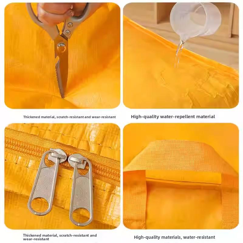 Moving Storage Bags Large Capacity Quilt Storage Thickened Woven Packing Sacks Travel Luggage Organizer Storage Duffle Bags
