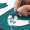 Craft Cutting Tools For Paper Crafts With Triangle Ruler 360 Degree Rotating Blade Craft Knife Stainles Steel Craft Knife Hobby Knife Art Cutting Tool