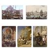 Osmanische Kunst Sultan Beylerbeyi Moschee Konstantinopel Metall Wanddekoration Blechschild Poster für Zuhause