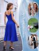 2025 European & American Slimming Ruffle Cocktail Evening Dress for Weddings & Proms