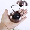Japanese Spiral Pagoda Five-Story Wind Chimes: Retro Metal Ornament with Crisp Sound