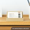 New Creative Desktop Shelf Box Location Card Organizer Simple Business Card Case Durable Storage Box Office