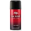 Larive Men's Red Line Perfume Deodorant 150ml 1 Pcs