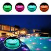 LED Lights with Remote Waterproof Led Lights Pad Battery Operated for Aquarium Hot Tub Pond Pool Base Vase Garden Wedding Party