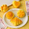 Stress Relief Bread Squeeze Toy Bread Sensory Pinch Slow Rising Simulated Fidget Toy Home Office Worker