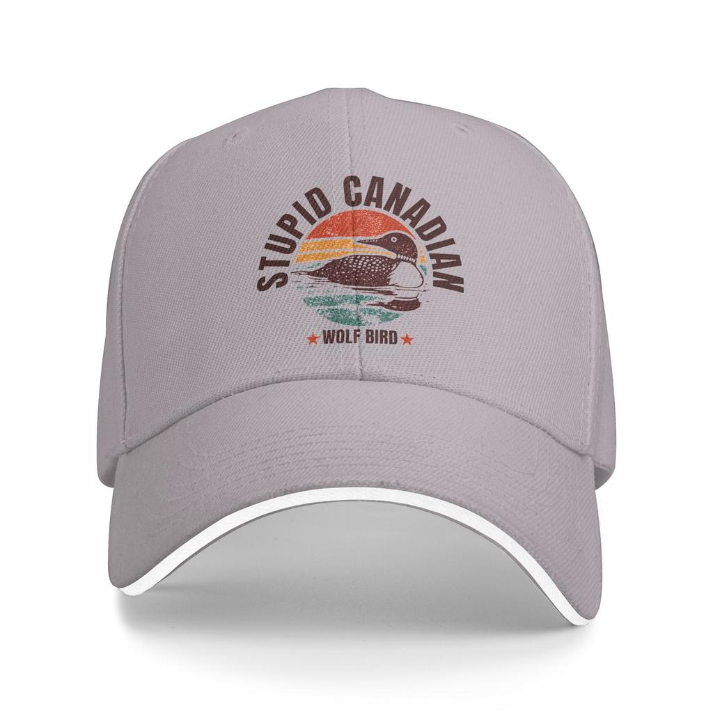 Heated Rivalry Stupid Canadian Wolf Bird Baseball Cap  Street Style Hip Hop Hats Summer Men Adult Outdoor Sports Baseball Caps