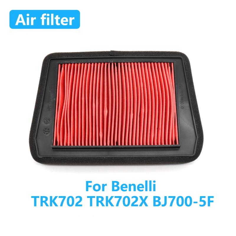 Motorcycle High Flow Air Filter For Benelli TRK702 TRK702X BJ700-5F TRK 702 702X Intake Cleaner Accessories