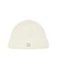 LMR Symbol Logo Embroidered Knit Beanie Ivory
