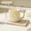 Hand-Pinched Ceramic Mug with Spoon