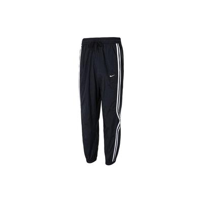 Retro Sport Stripe Lace-Up Mid-Rise Joggers Men Joggers Black FN2869-010