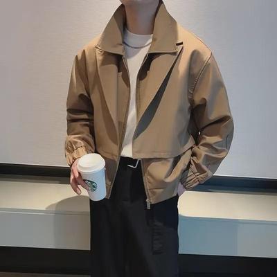 2024 Spring/Autumn Men's High Street Fashion Japanese-Korean Style Loose Jacket