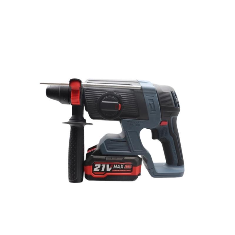 Industrial-Grade Cordless Brushless Lithium Hammer Drill: Multifunctional Concrete Three-in-One High-Power Electric Pick