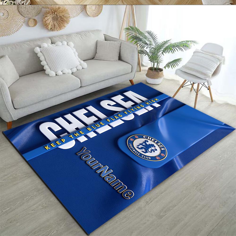 Chelsea Customize Your Name Carpet Perfect for Balcony Entryway Game Room Study room Anti-slip Rug Office home decor