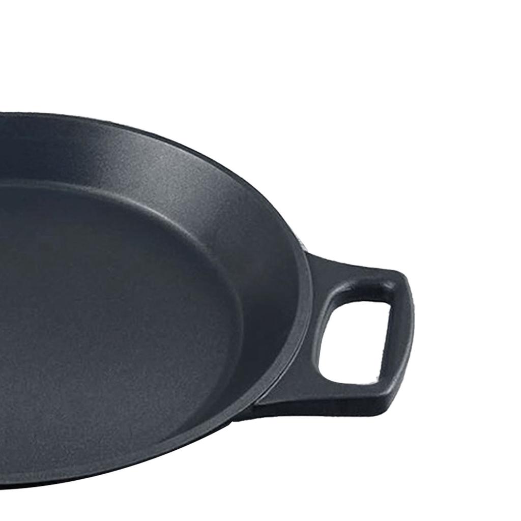 Dual Handle Frying Pan Aluminum Alloy Nonstick Universal Cooking Skillet Cookware for Indoor