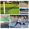Filet de pickleball ultra-stable, installation simple, taille réglementaire, filet de pickleball portable de remplacement pour intérieur/extérieur