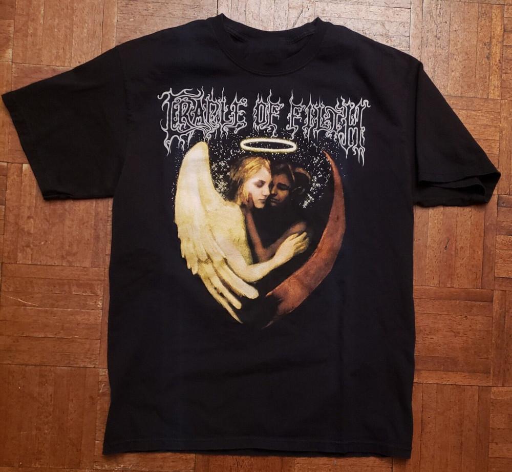 Rare T-shirt Cadeau pour Fan du Groupe Cradle of Filth Coton Noir S-2345XL PP794