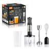 European Multifunctional Handheld Immersion Blender and Meat Grinder with Juicer and Egg Beater Functions