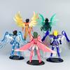 Saint Seiya 5Pcs Set Knights of the Zodiac Figure Pvc Collectible Anime Model Doll Toy