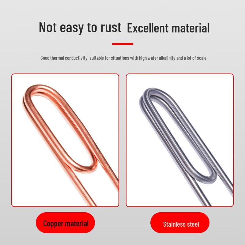 Stainless Steel Double U-Shaped Electric Water Heater Tube