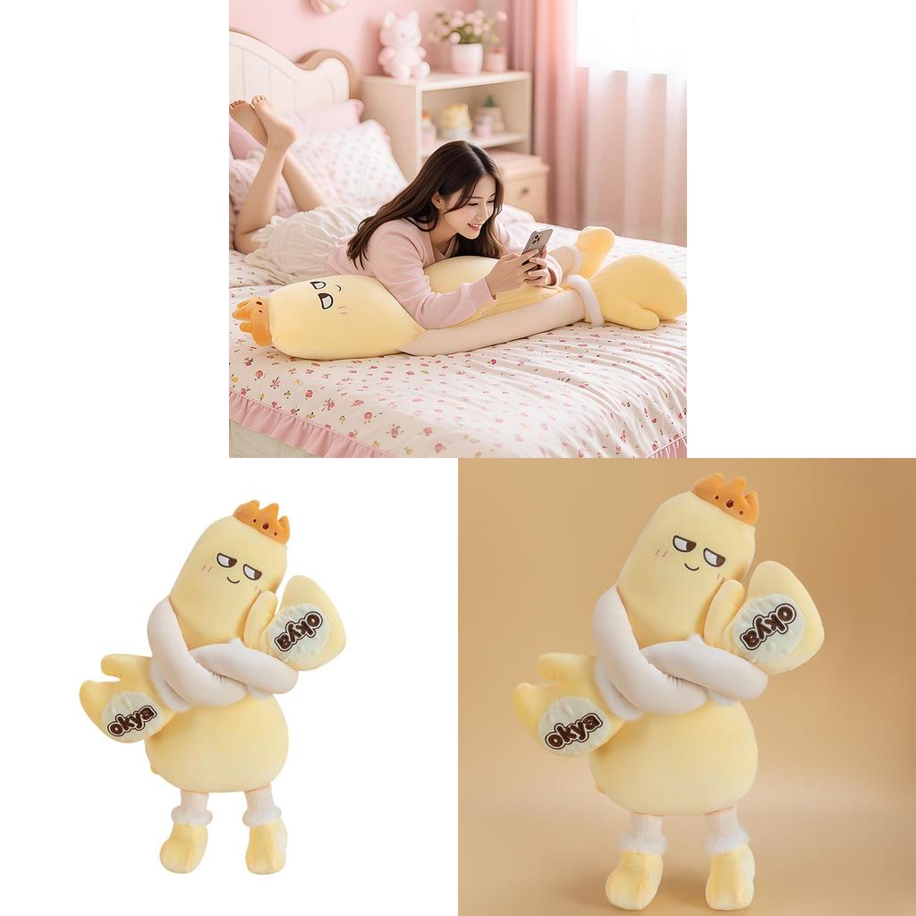 Plush Mango King Toy With Sleep Aid Function For Kids And Adults